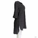 Women’s Chiffon Blouses V Neck,Black, size Medium 