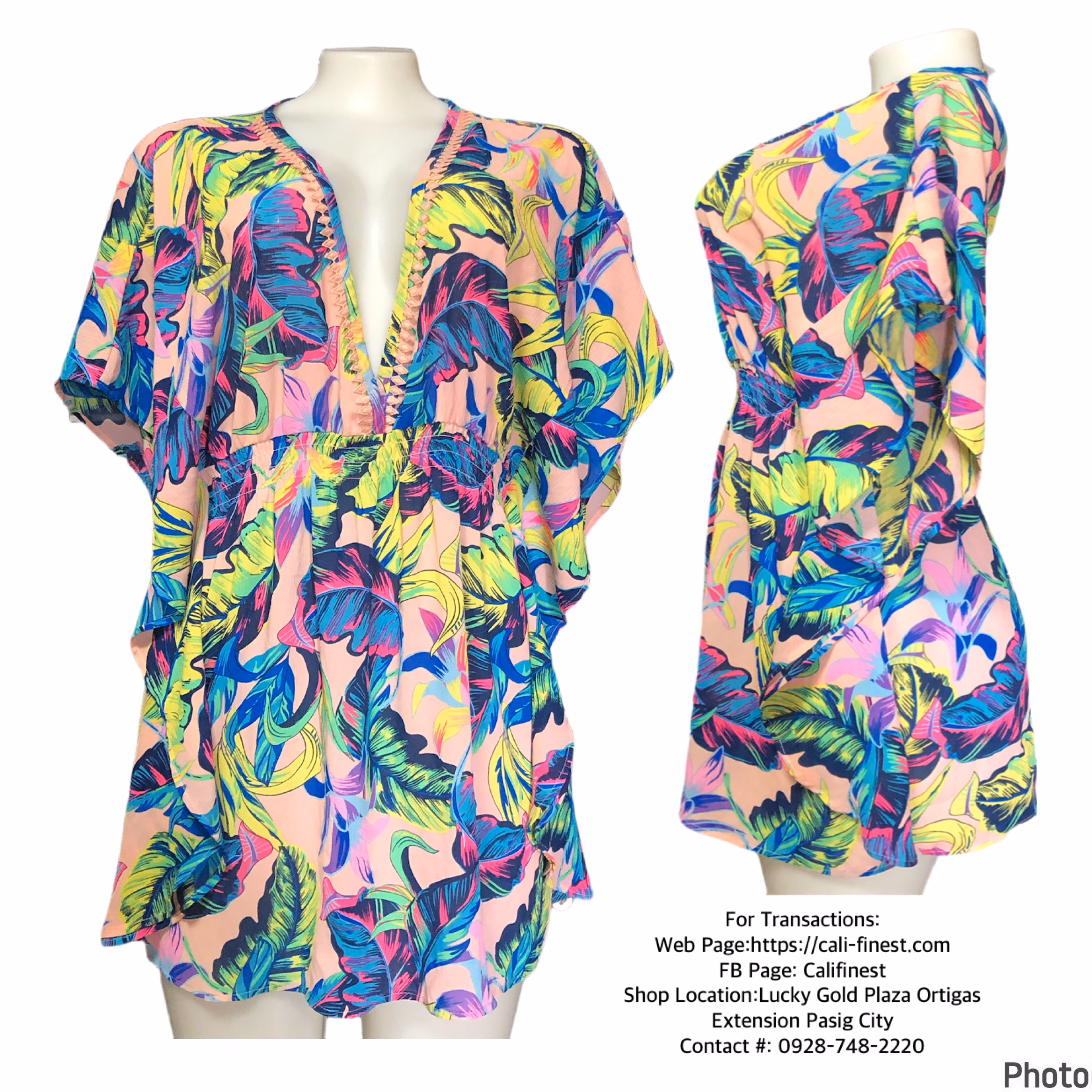 No Boundaries Swim Cover Up For Women Medium (7-9)  D#145  