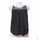 Ambiance Ladies Blouse Sleeveless, Black, size small