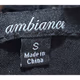 Ambiance Ladies Blouse Sleeveless, Black, size small