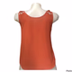 Mine Womens Sleeveless blouse Reddish Brown Small   