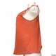 Mine Womens Sleeveless blouse Reddish Brown Small   
