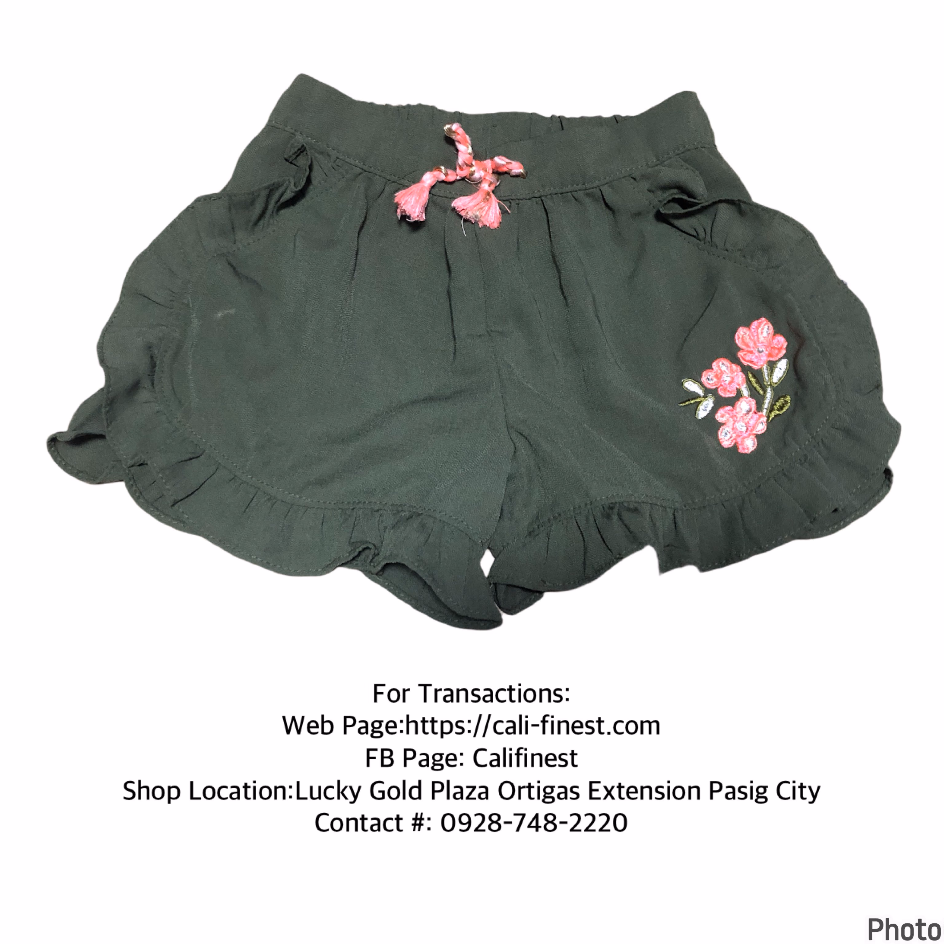 Short For Kids Girl size  3T  B#483  
