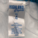 Brandnew Highland Originals kids shorts Sky blue Size 4  B#480  