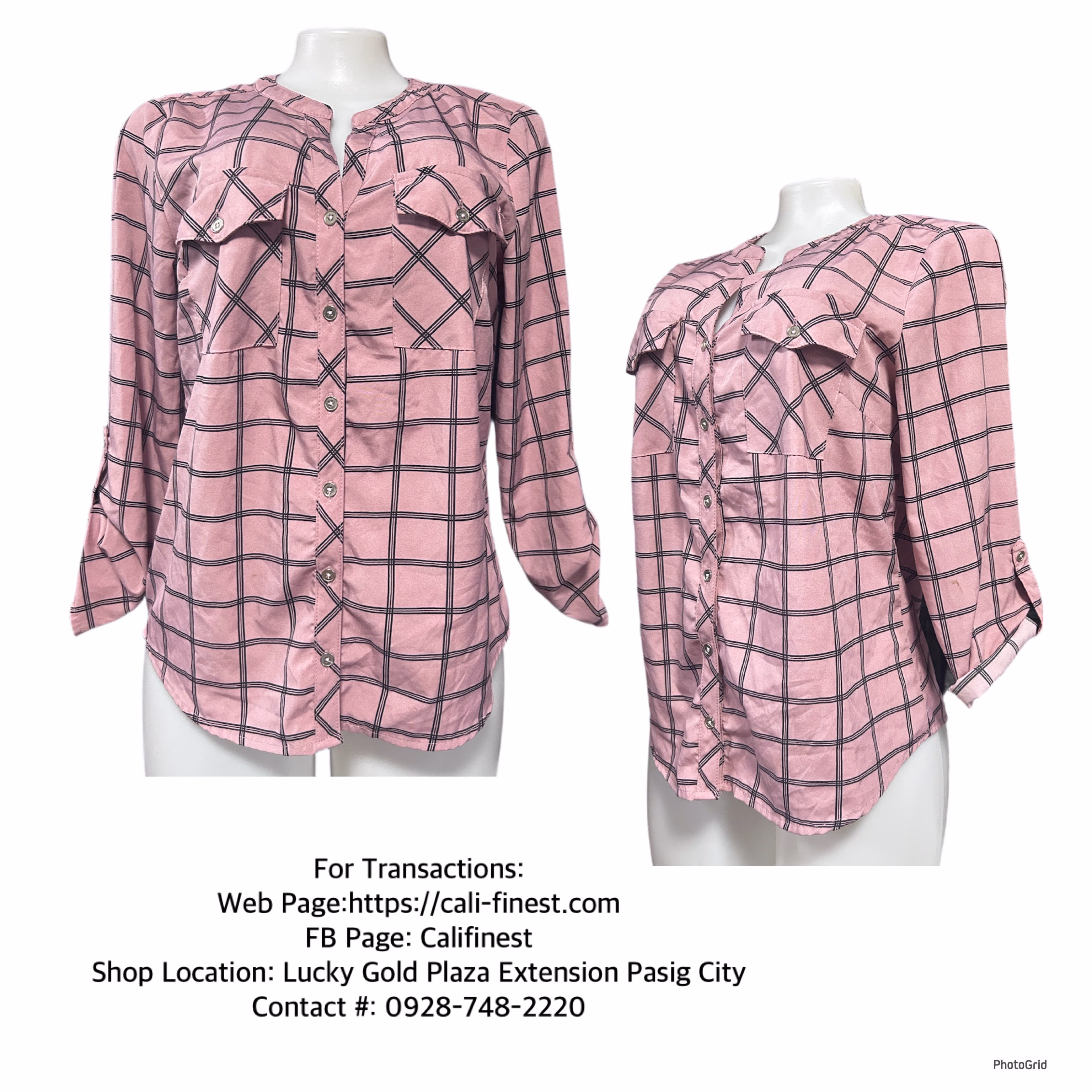 Notations Blouse Long Sleeve For Women size Small