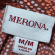 Merona Women Sleeveless Blouse Red/Orange Medium   T#572  