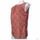 Merona Women Sleeveless Blouse Red/Orange Medium   T#572  