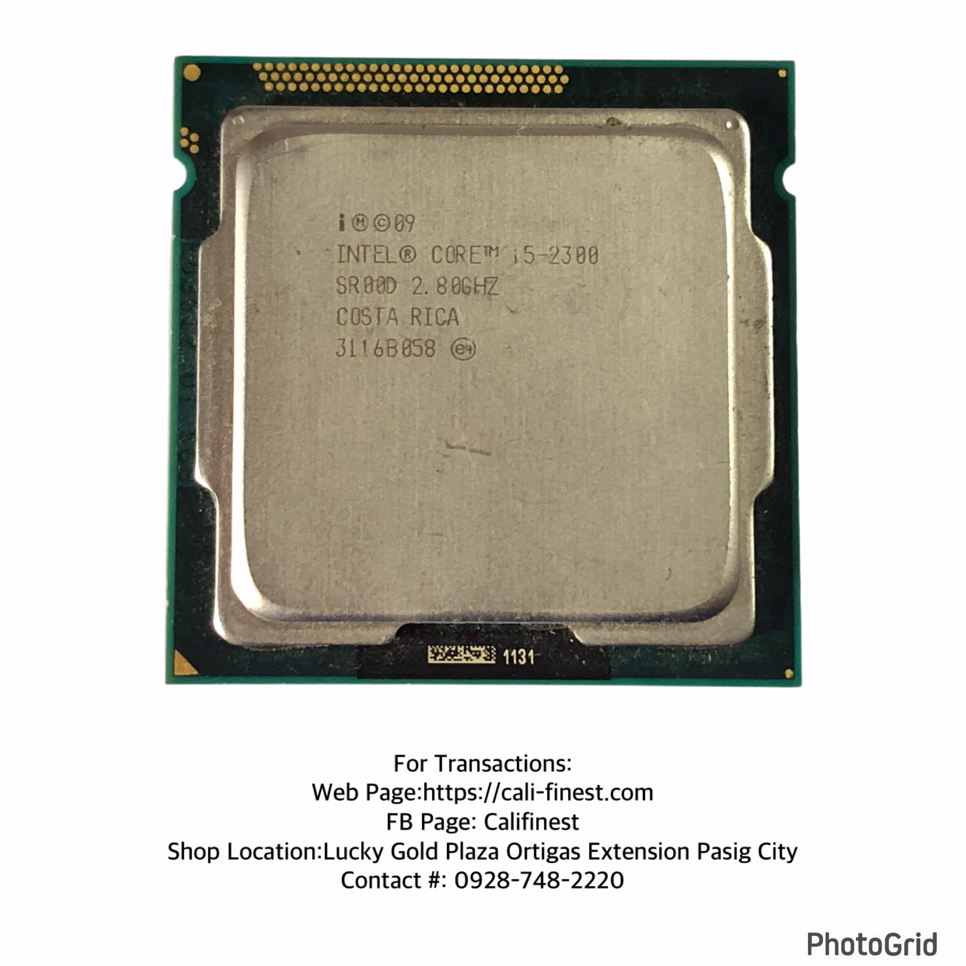 Intel ®️ Core ™️ i5-2300 Processor   EL#400