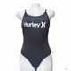 Hurley Black One Piece Swimsuit Size Medium