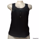 Active Black Sleeveless Black Top Medium   T# 559  