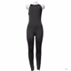 Fashion Nova Black Sleeveless Bodycon Jumpsuit for Womens 
