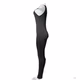 Fashion Nova Black Sleeveless Bodycon Jumpsuit for Womens 