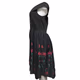 Women’s Off Shoulder Embroidered Evening Dress Size Large