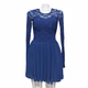Balera Dance Costume Blue Lace Pleated Skirt Lyrical Dress