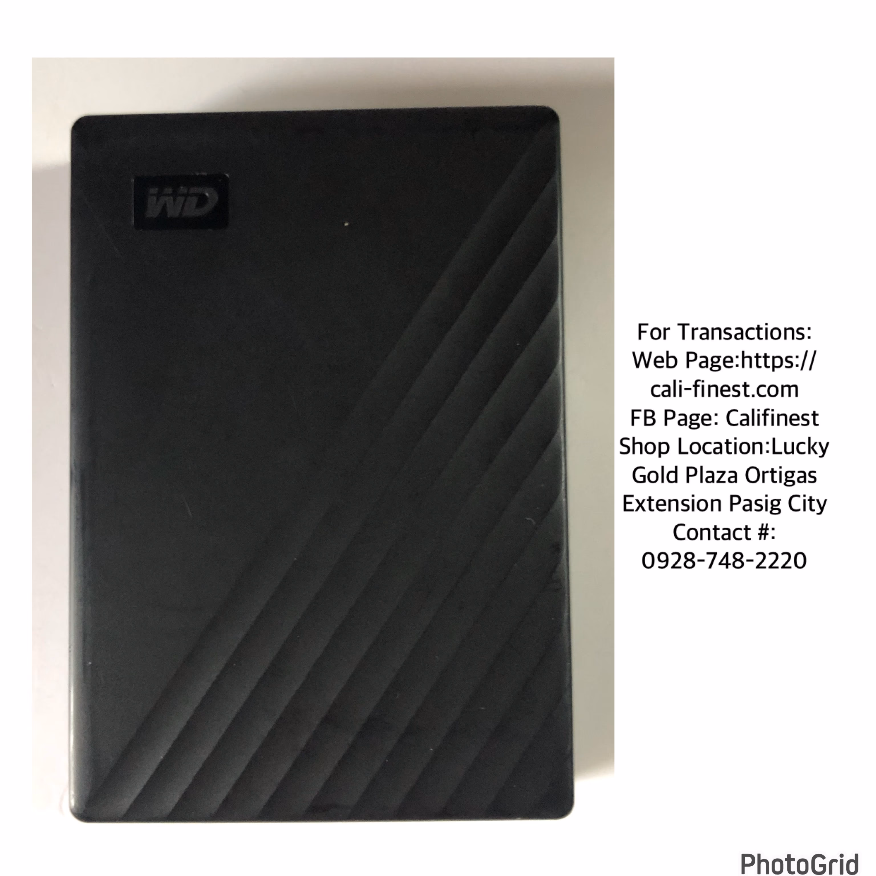 WD My Passport 1TB Portable Hard Drive   EL#411  