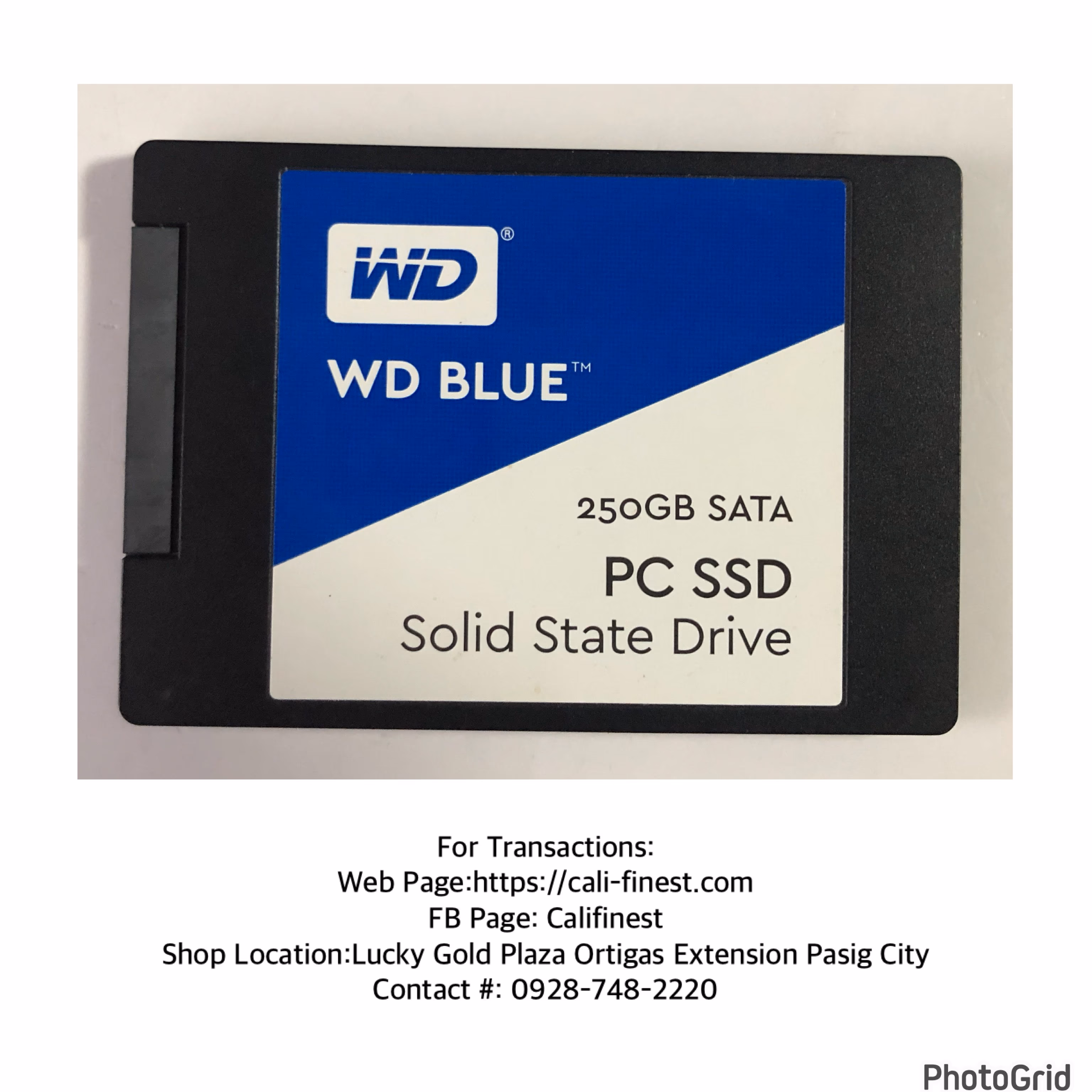 WD Blue PC SSD 250 GB SATA  EL#406 