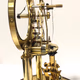 Vintage Golden Benchmark Quarts Anniversary Clock in Glass Dome 