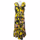 Who What Wear Women’s Sleeveless Midi Firework Floral Dress 