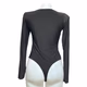 Pretty Little Thing Women’s Black Long Sleeve Swimsuit