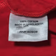 Switch Remarkable Red Short Sleeve Crew Zipper for Mens