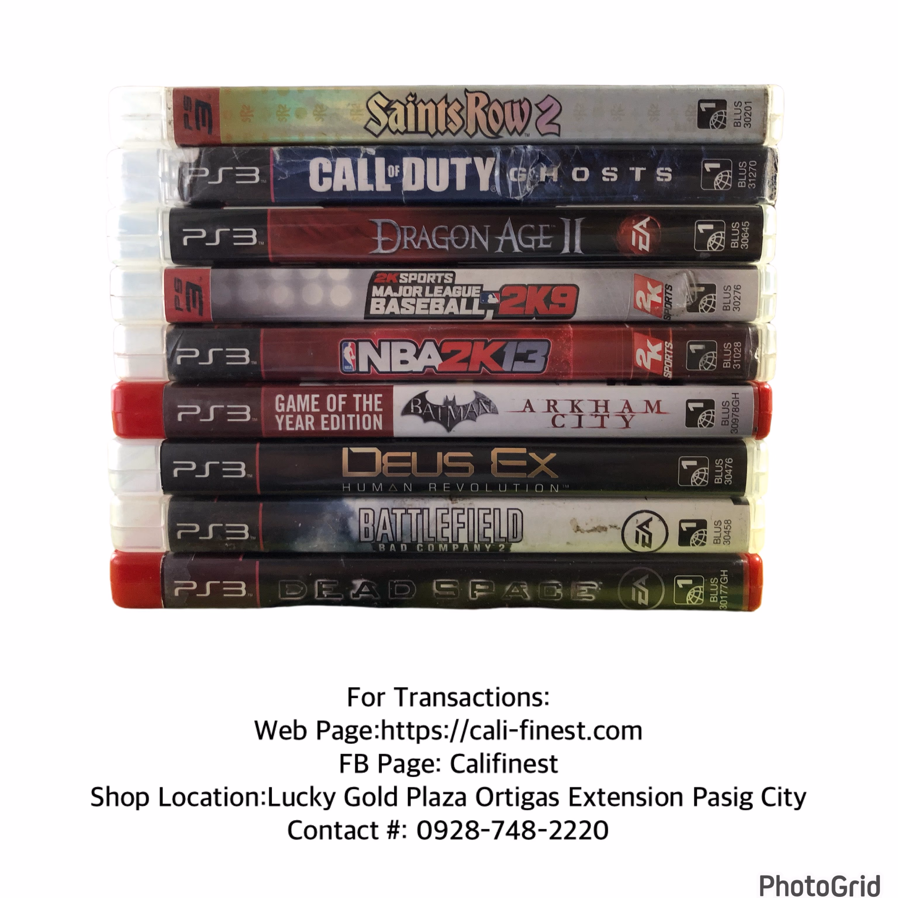 PS3 Video Games 