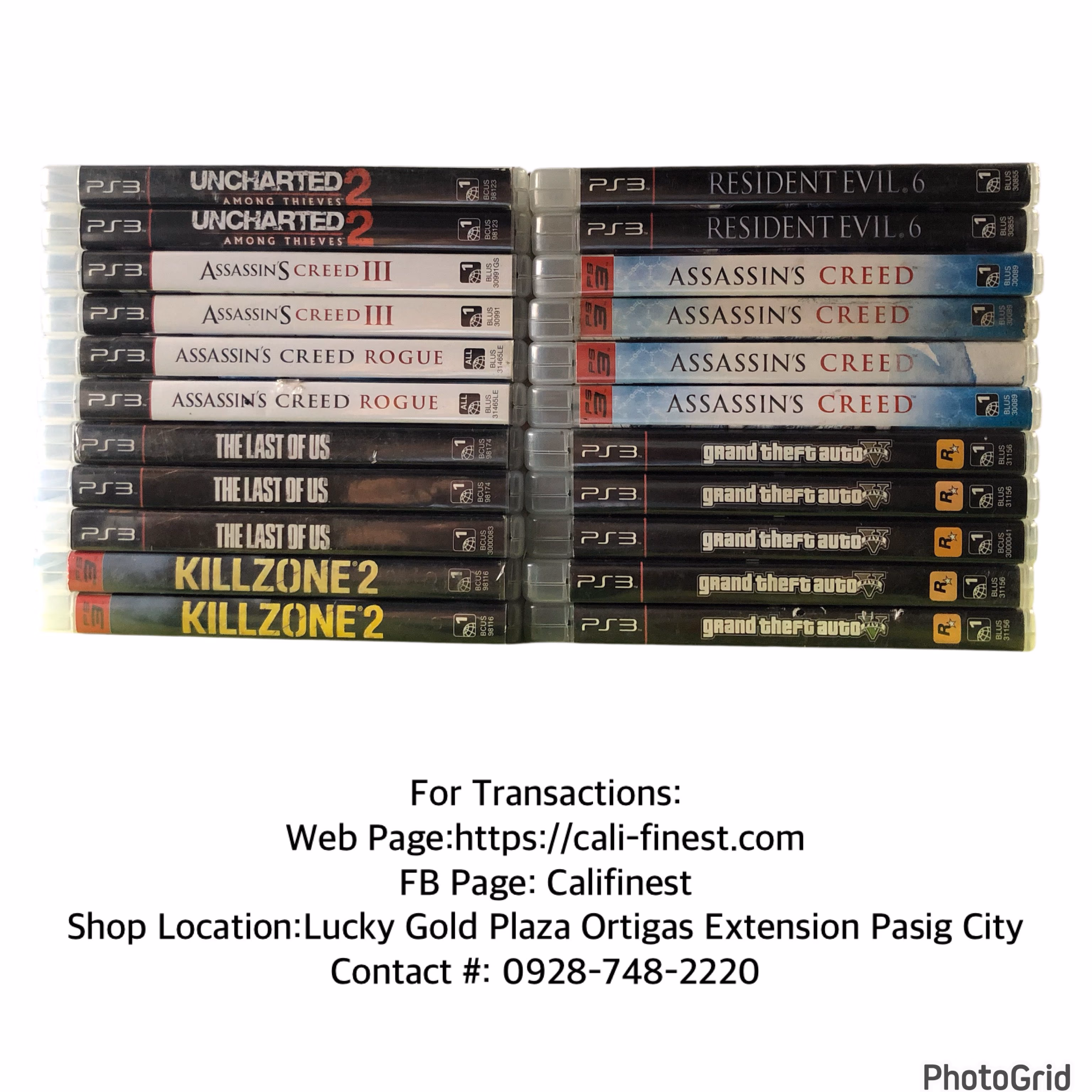 PS3 Video Games