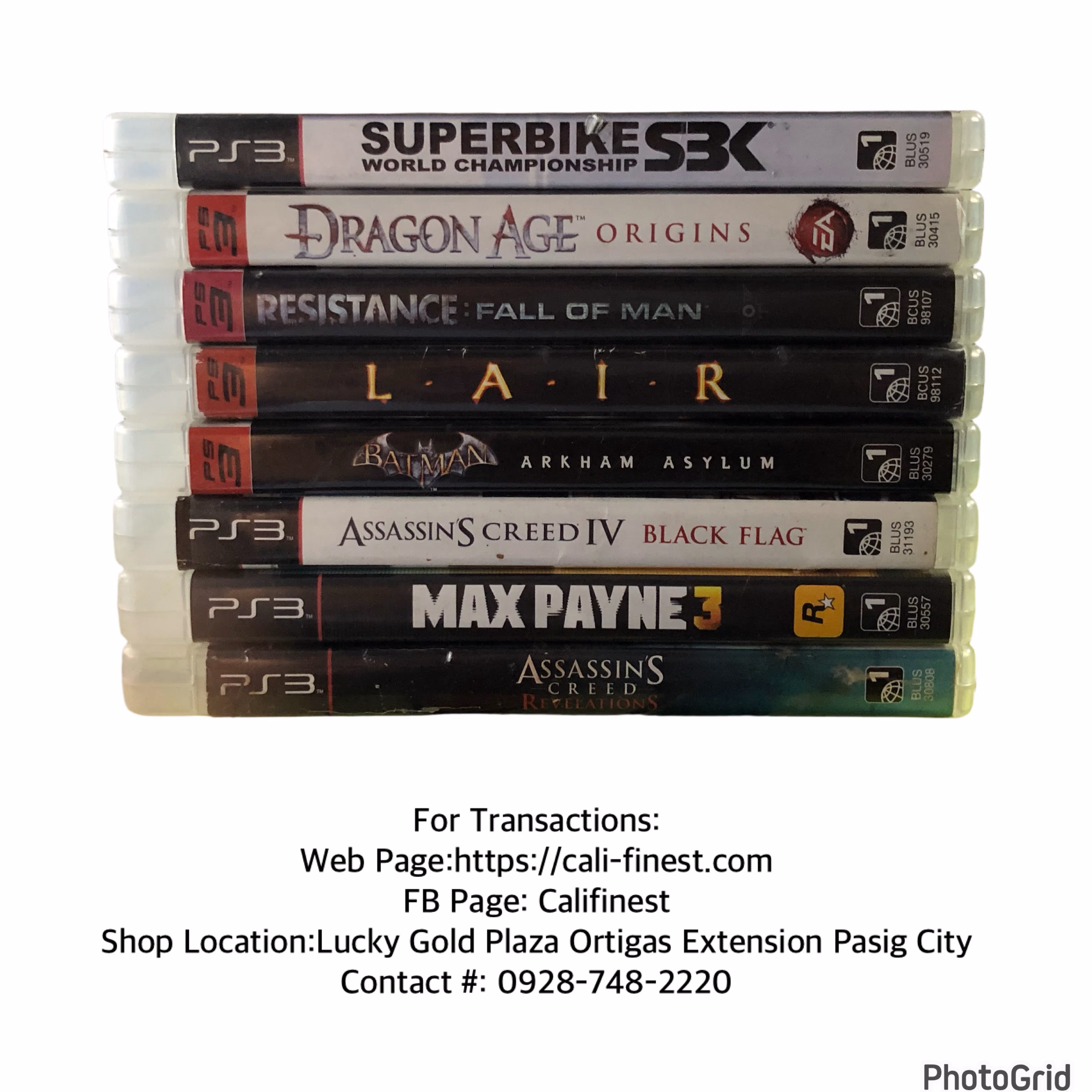 PS3 Video Games