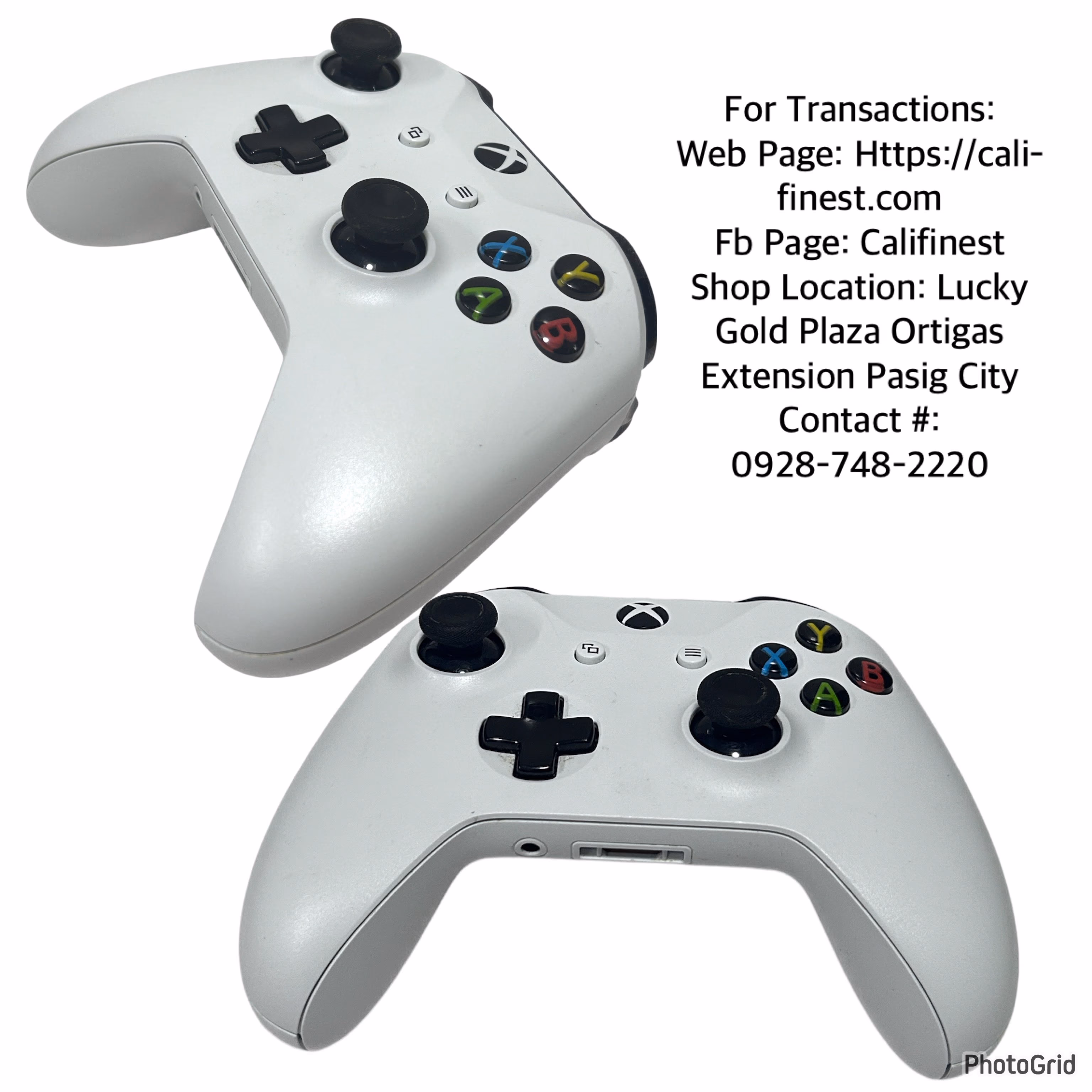 Wireless Controller For Xbox One White 1708  EL#443 
