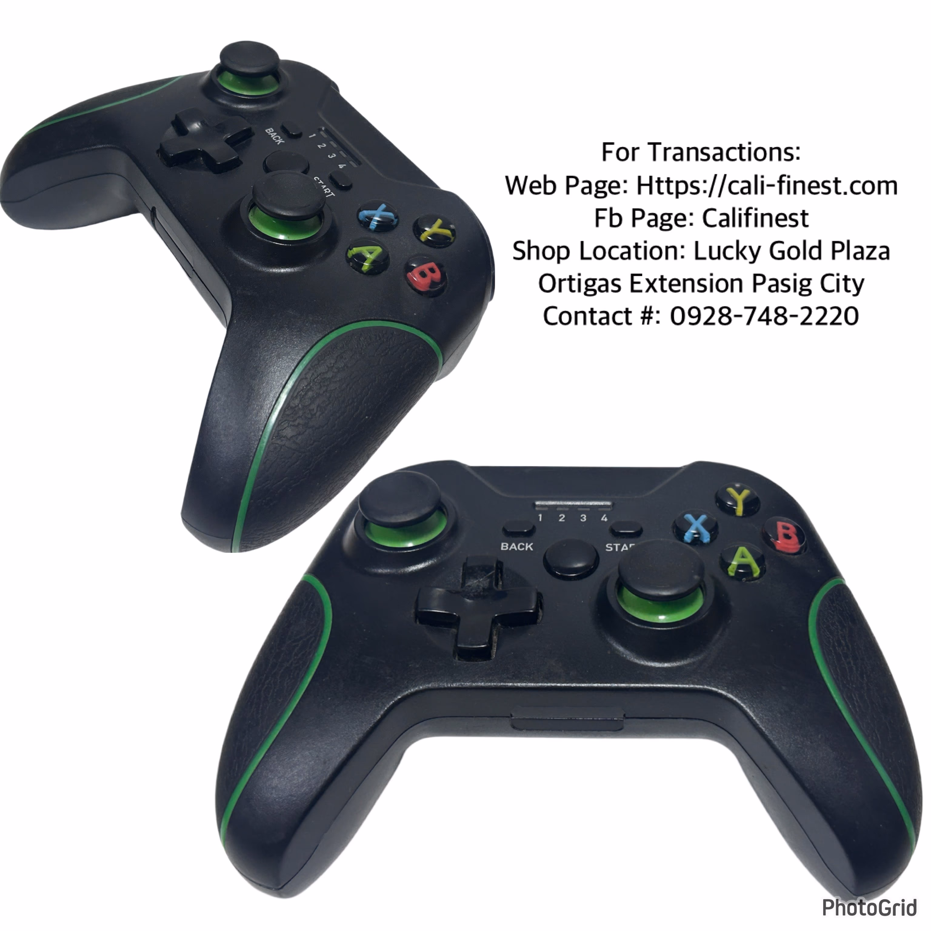 Black Controller 2pc take all  EL#451
