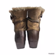 Dan’s ko Stormy Shoes Women’s Brown Ankle Boots Shearling Leather 