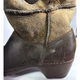 Dan’s ko Stormy Shoes Women’s Brown Ankle Boots Shearling Leather 