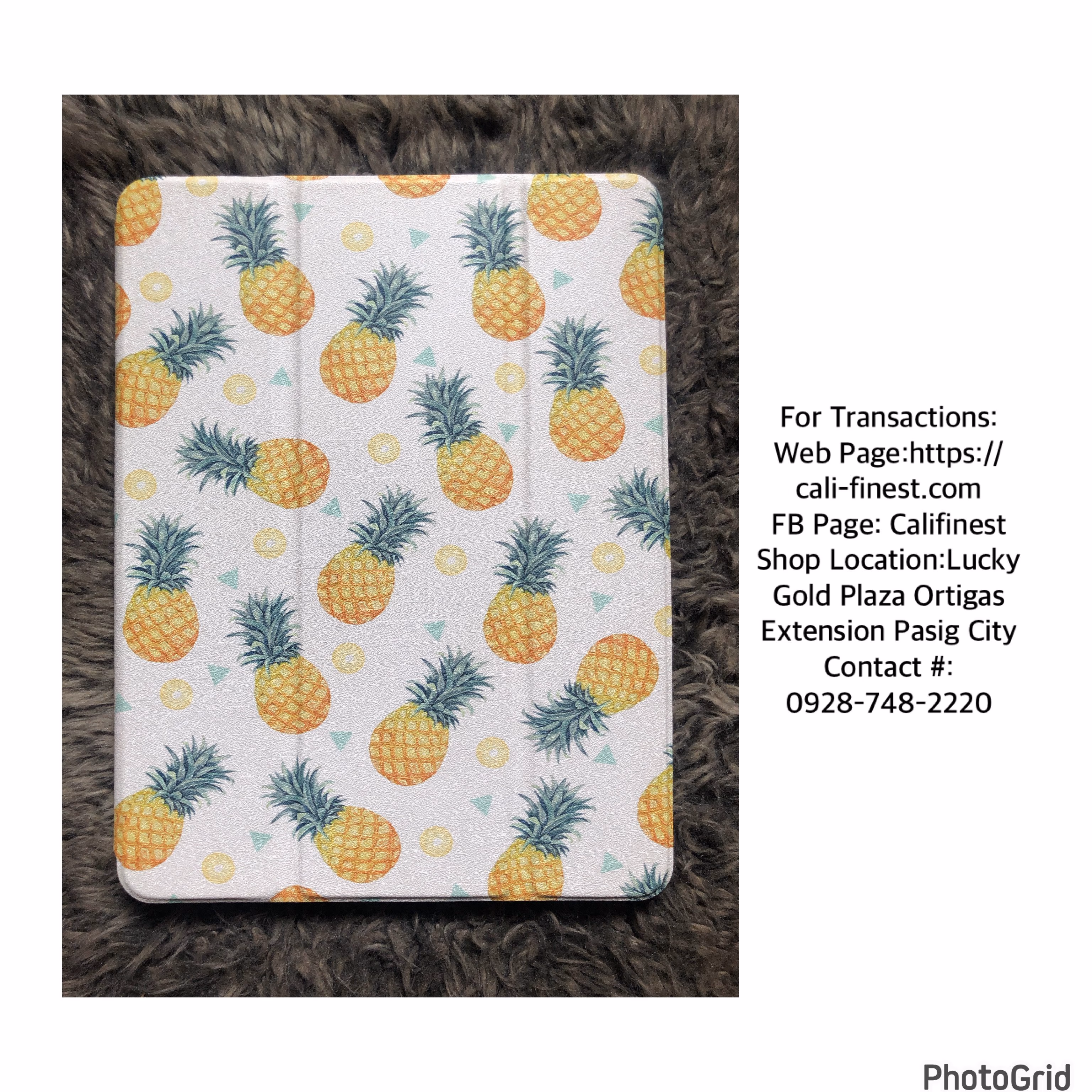 SOKE Pineapple iPad 6th Generation Case  CA#5  