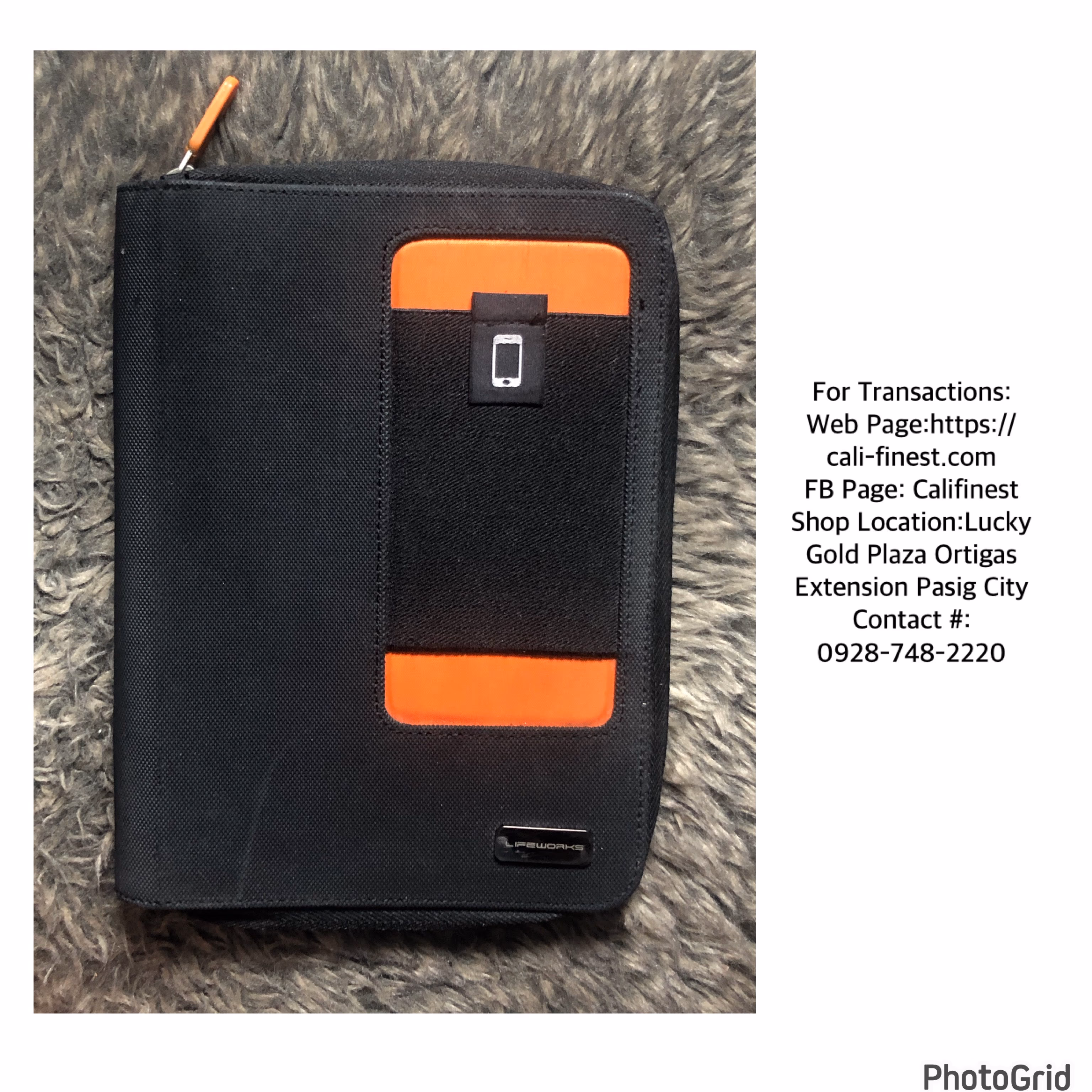 Lifeworks The Blazer Universal Zipper Folio Case, designed for 7-8 inch tablet  CA#7 