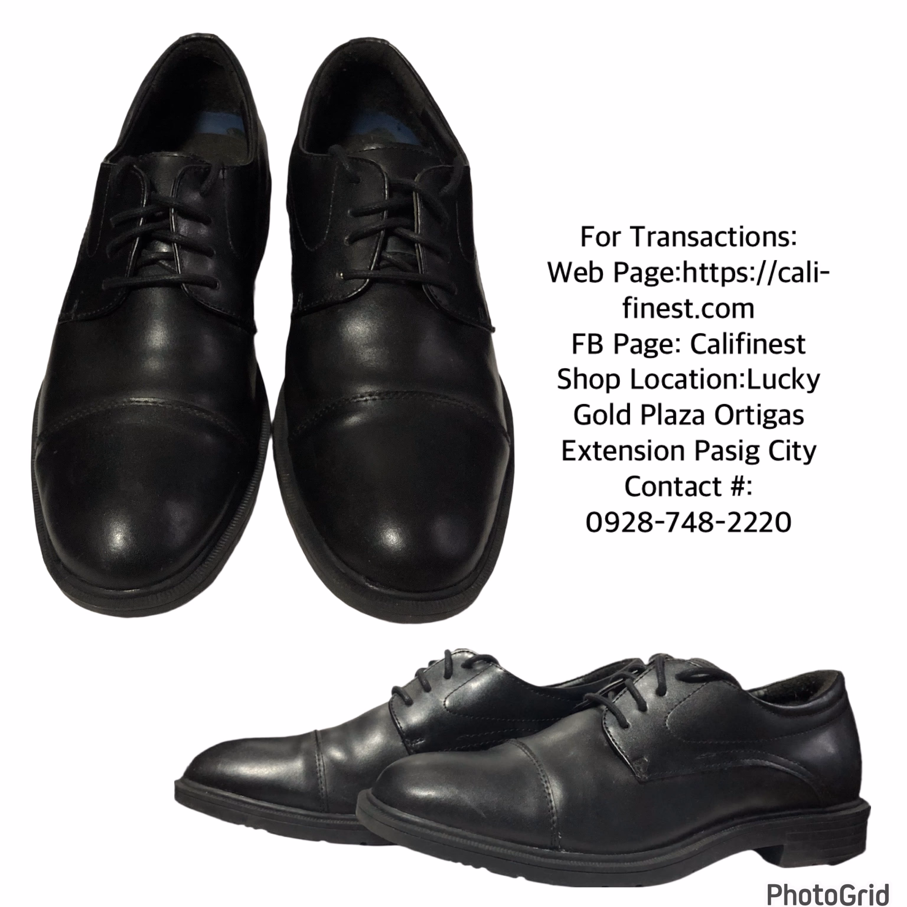 Dr Scholls Shoes Mens 7W Wide Remy 2WW Dress Oxford Black Leather Lace Up