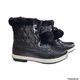 Waterproof Boots Marley Quilted Snow Black Boots for Womens