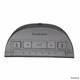 Brooks tone 4511 TimeSmart Self Setting Dual Wake Digital Alarm Clock