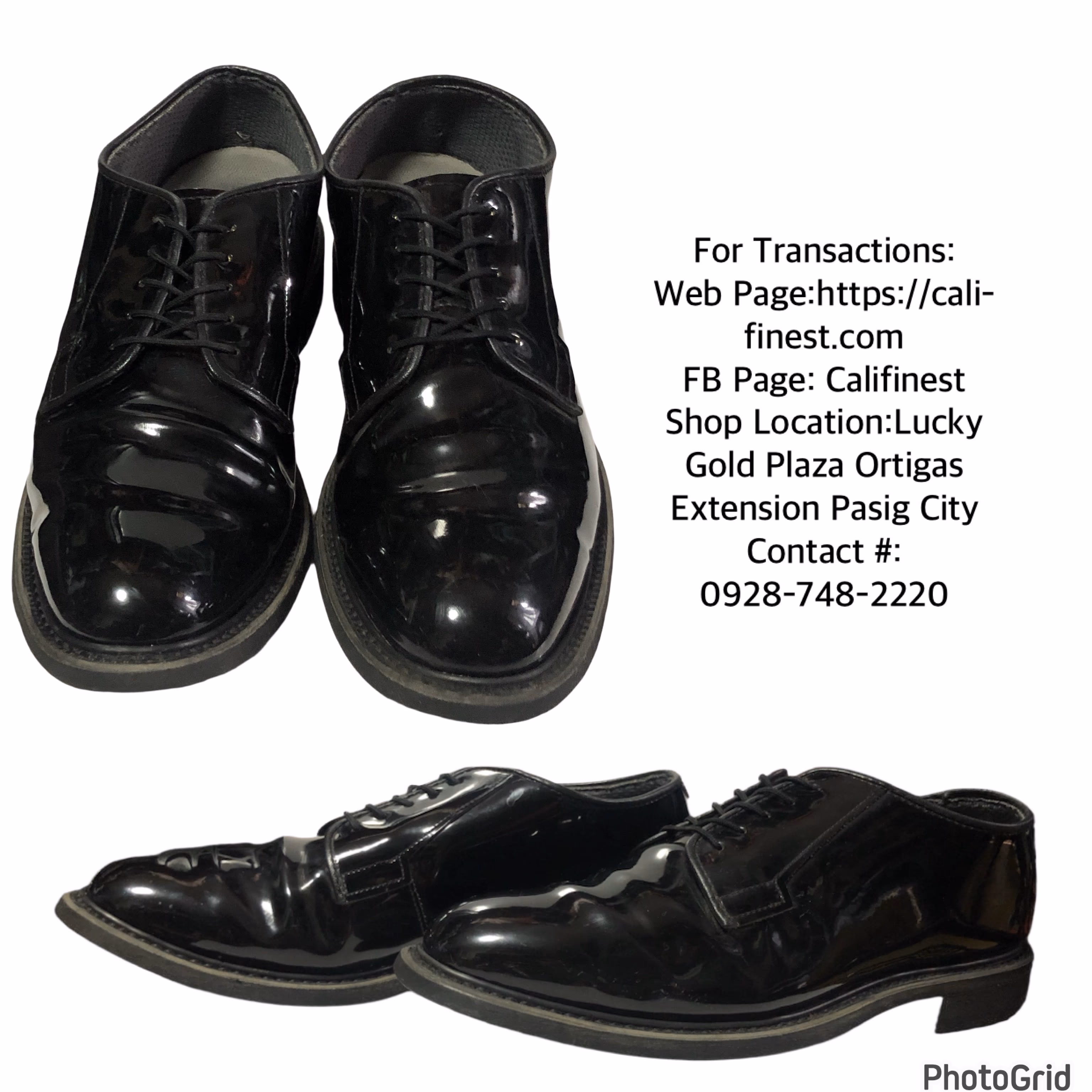 Vibram Gloss Military shoes  for Mens