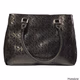 GUESS Bonny Satchel Logo Handbag Purse Black
