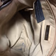 GIANI BERNINI Faux Ostrich Leather Blue Embossed Crossbody Bag Shoulder Bag
