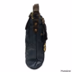 GIANI BERNINI Faux Ostrich Leather Blue Embossed Crossbody Bag Shoulder Bag
