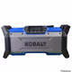Kobalt 24-volt Water Resistant Cordless Bluetooth Jobsite radio