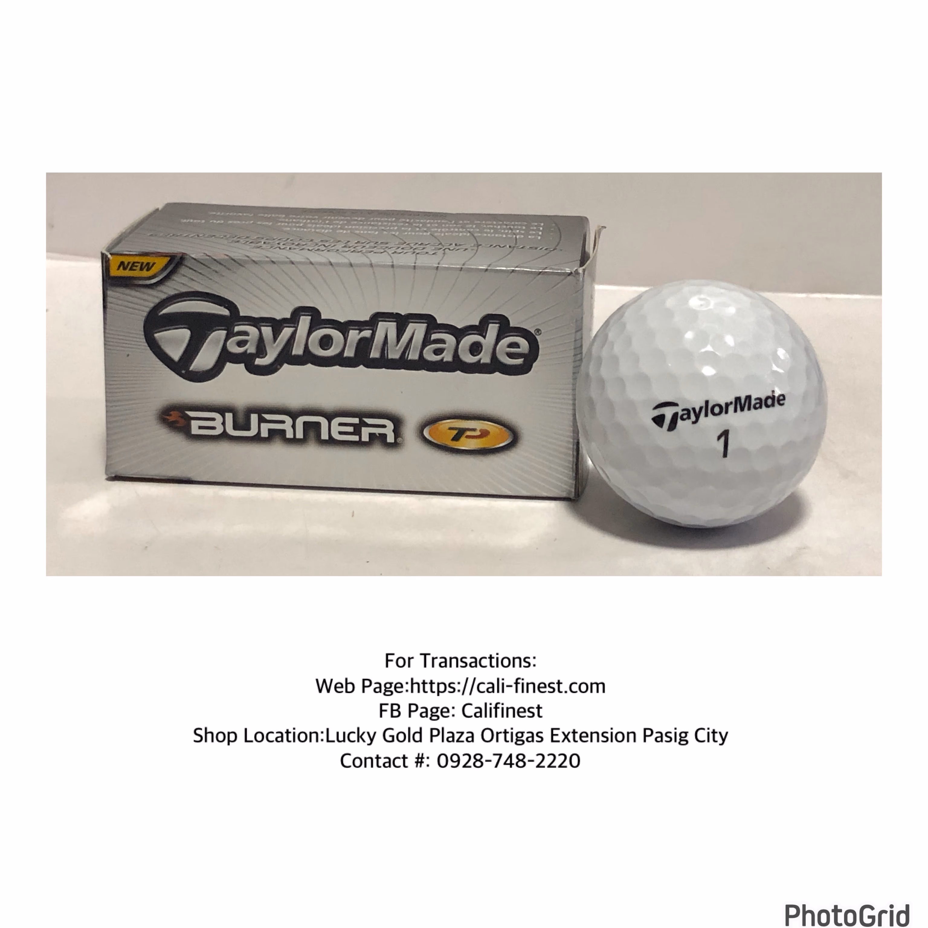 TaylorMade Burner TP Golf Balls Tour Performance  CO#629 