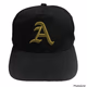 Men’s Black Letter A Adjustable cap
