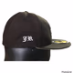 SF New Era 59fifty size 6 3/4 Black Cap