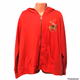 Beverly Hills Polo Club Red Full Sleeves Hooded Sweatshirt Jacket for Mens