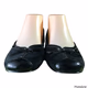 Axcess Women’s Black Round Toe Suede Flat Sandals 7M