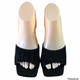 Women’s Square Toe Mule Hollow Crystal High Heels Sandals Size 7 1/2