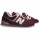 New Balance Classic 574 Red/White Shoes for Mens