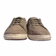 Keds Shoes Womens 7 Center II Stripe Casual Moc Sneakers Taupe Canvas