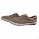 Keds Shoes Womens 7 Center II Stripe Casual Moc Sneakers Taupe Canvas